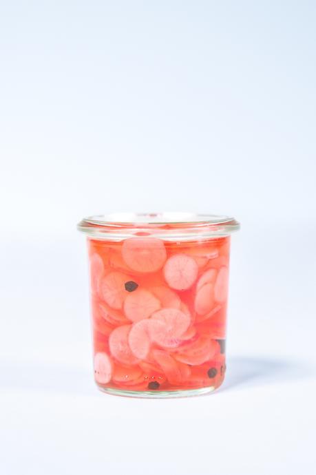Recette de pickles de radis rose by Laurène