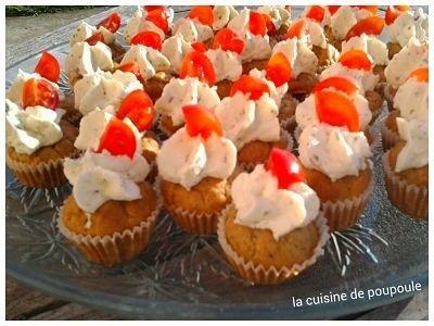 Mini cupcakes au pesto au thermomix ou sans Mini cupcakes au pesto au thermomix ou sans
