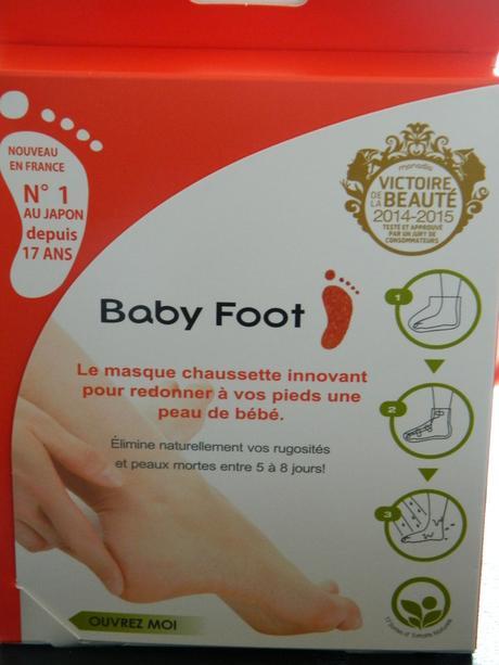 Masque chaussette exfoliant de Baby Foot