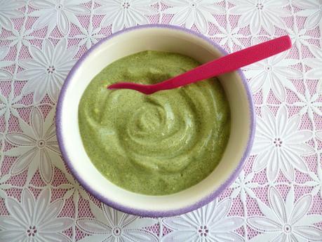 crème dessert végane au soja et au moringa (diététique, sans sucre ni beurre ni oeuf, riche en protéines et en fibres) P1310049