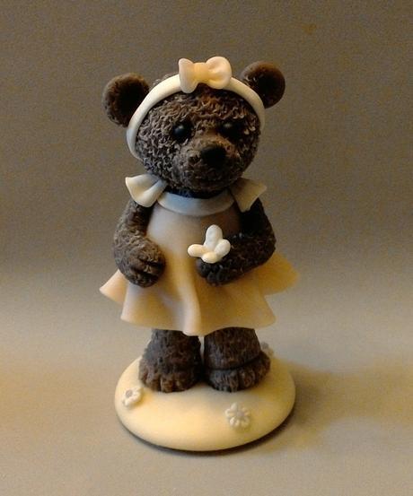 Kit de modelage "P'tite oursonne&quot; en porcelaine froide