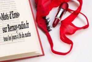 « Mots d’Éros » nouvelle version sur Bernay-radio.fr… « Mots d’Éros » nouvelle version sur Bernay-radio.fr…