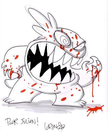 Dédicace de Boyoul par Loran