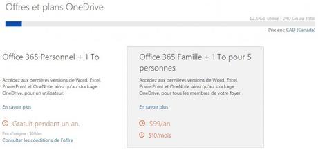 Microsoft offre un abonnement gratuit d’un an à Office 365 Personnel… Vérifiez si vous êtes concerné(e) !