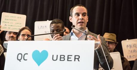Uber invite les Québécois à écrire à leur député