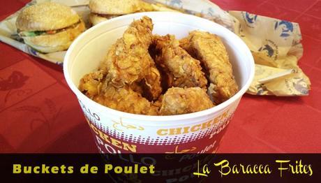 J’ai testé les buckets de poulet de la Baracca Frites Buckets poulet Baracca Frites Aurillac