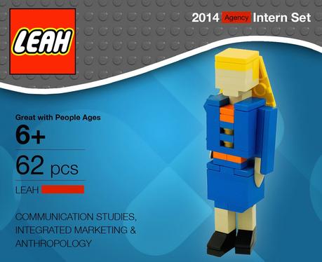 Elle s’inspire des LEGO pour attirer l’intention des recruteurs !