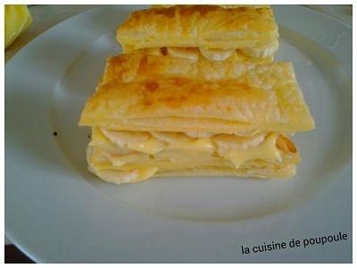 Milles feuilles à la banane au thermomix ou sans 