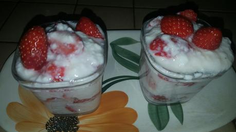 1 pot(s) Fromage blanc 0% nature avec fraise