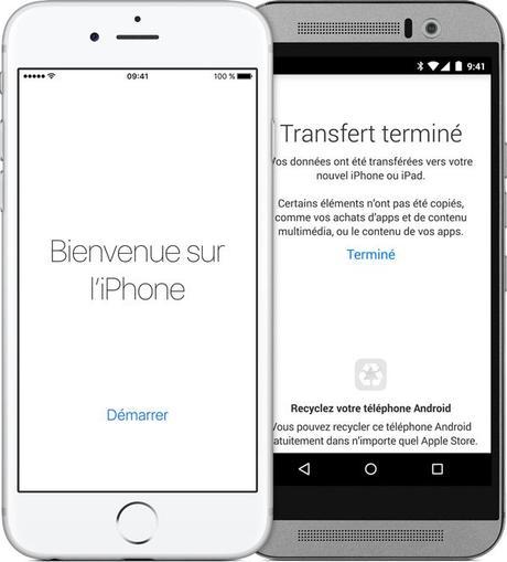 Comment partager une photo entre iPhone et Android