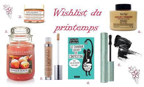 Ma wishlist du printemps