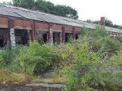 Graff dans entrepôt abandonné Sheffield.