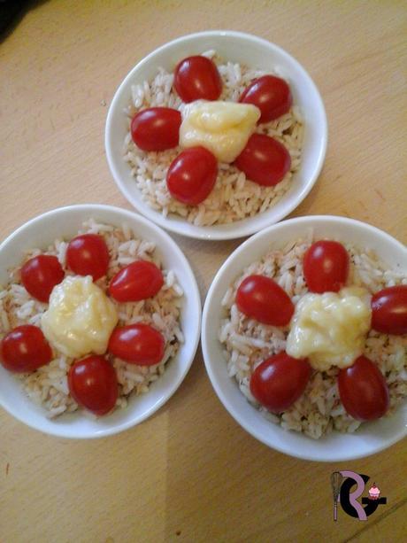 Riz au thon et oeufs façon mimosa