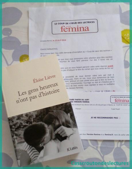 Acquisitions #15 : Chance, Joie & Remerciements…!