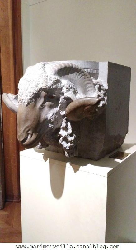 Tête de bélier - Musée d'orsay - marimerveille