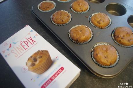 On a testé les muffins chocolat Sinépix