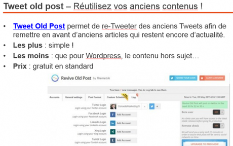 tweet old post plugin wordpress