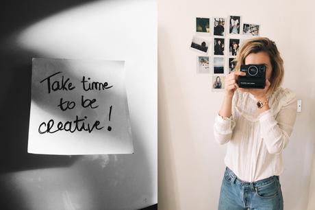 TAKE TIME TO BE CREATIVE #CKMINUTE