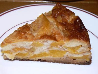 Clafoutis aux pêches avec thermomix