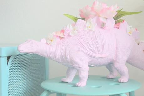 DIY : Un dino tout beau et tout fleuri !