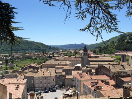Carte postale panoramique de Sisteron