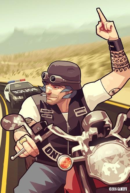 One % – le jeu de rôle avec des bikers dedans !