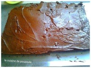 Gâteau de la ferme au chocolat et pâte à tartiner au cookies au thermomix ou sans