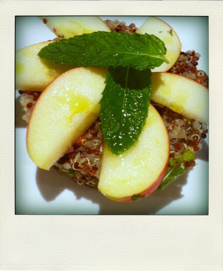 SALADE DE QUINOA ET DE POMME
