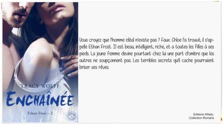 Enchaînée | Tracy Wolff (Ethan Frost #2)