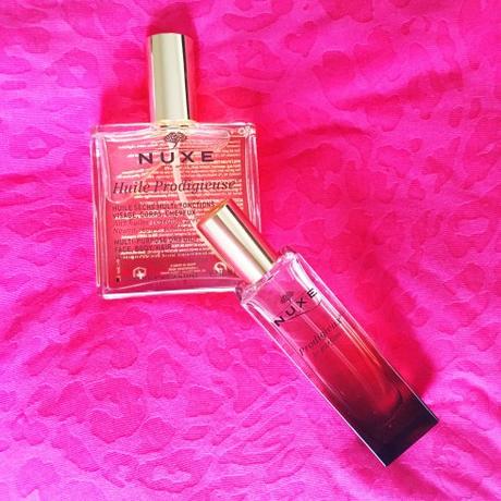 Huile Prodigieuse et Prodigieux le Parfum Nuxe blog avis