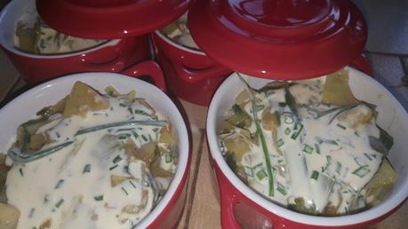 Blanquette de poireaux salade 0 point