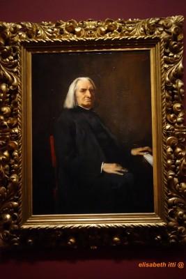 Mihály Munkácsy, portrait de Liszt