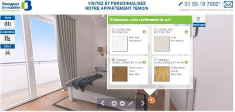 Bouygues Immobilier associe 3D et personnalisation dans la vente immobilière Bouygues Immobilier associe 3D et personnalisation dans la vente immobilière