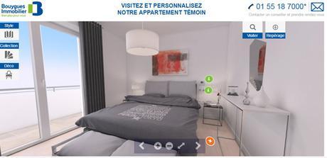 Bouygues Immobilier associe 3D et personnalisation dans la vente immobilière Bouygues Immobilier associe 3D et personnalisation dans la vente immobilière
