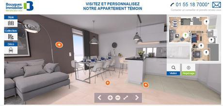 Bouygues Immobilier associe 3D et personnalisation dans la vente immobilière Bouygues Immobilier associe 3D et personnalisation dans la vente immobilière