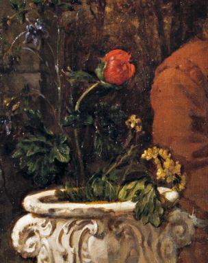 Metsu-Diptyque_1658_Femme lisant fleur