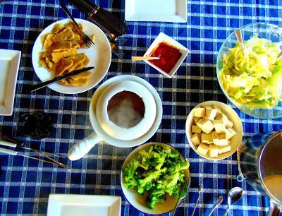 Fondue chinoise végétale