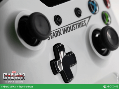 manette_stark2 Xbox prĂŠsente une Xbox One designed par Tony Stark