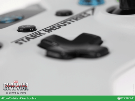 manette_stark5 Xbox prĂŠsente une Xbox One designed par Tony Stark
