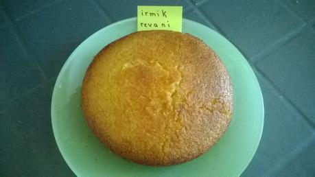 Irmik revani - gâteau de semoule au citron (Turquie)