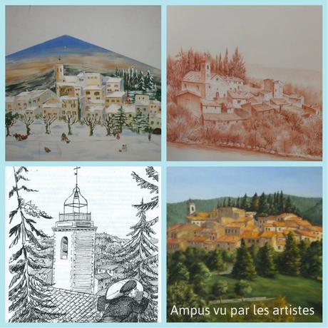collage Ampus vu par les artistes