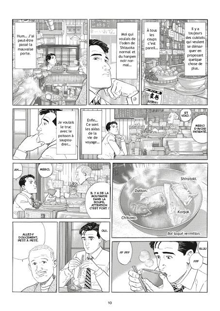 Les Rêveries d'un gourmet solitaire Casterman Planche 10