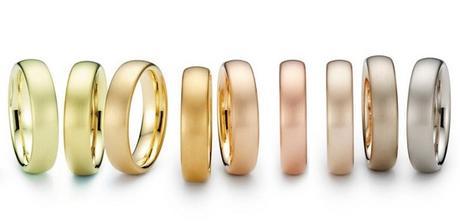couleurs de l'or pour faire une bague