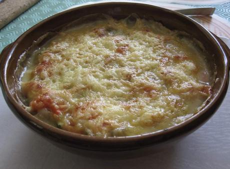 Gratin de la mer léger et ses petits légumes