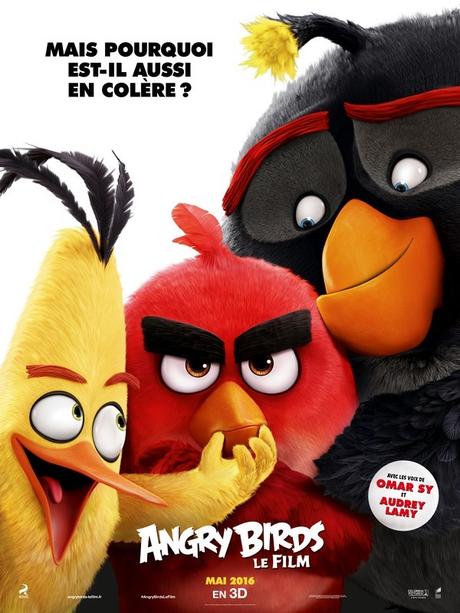 Angry Birds - Le film le 11 Mai au Cinéma avec les voix d’Omar Sy et Audrey Lamy