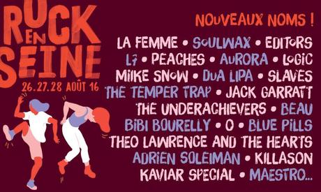Rock en Seine 2016 : les nouveaux noms !