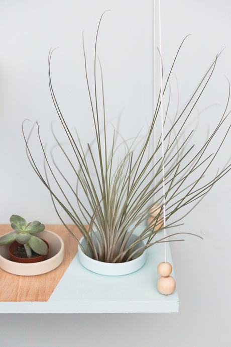DIY Etagère suspendue avec pots intégrés ADC x LE BHV Marais