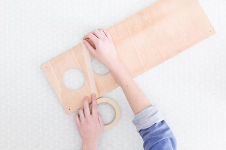 DIY Etagère suspendue avec pots intégrés ADC x LE BHV Marais