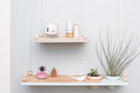 DIY Etagère suspendue avec pots intégrés ADC x LE BHV Marais