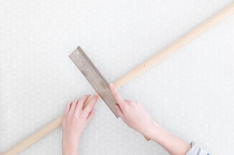 DIY Etagère suspendue avec pots intégrés ADC x LE BHV Marais